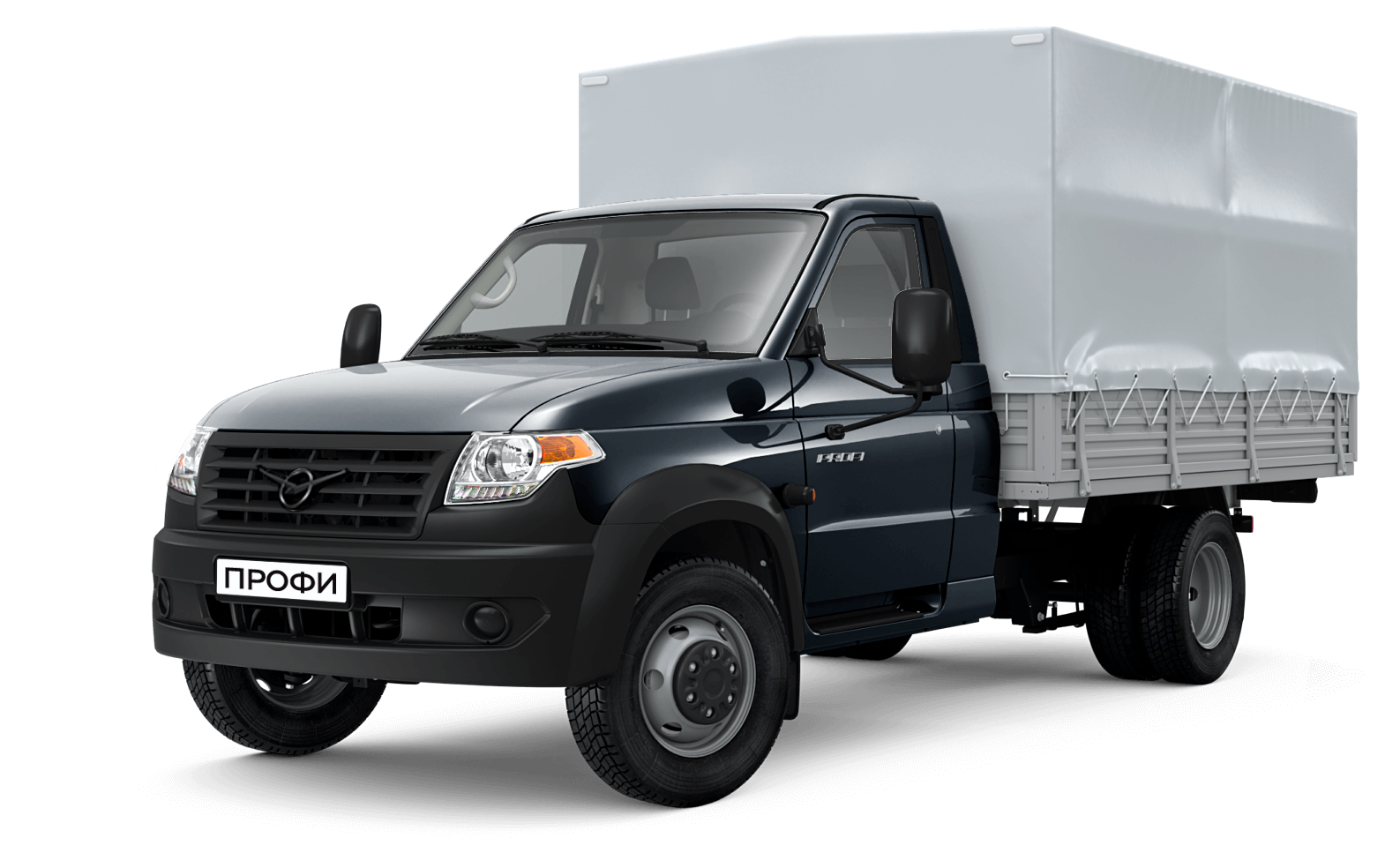 UAZ Профи Однорядная кабина Темно-серый