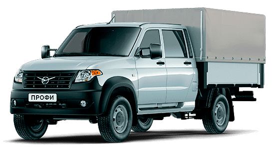 Превью UAZ Профи Двухрядная кабина