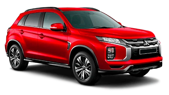 MITSUBISHI ASX Красный